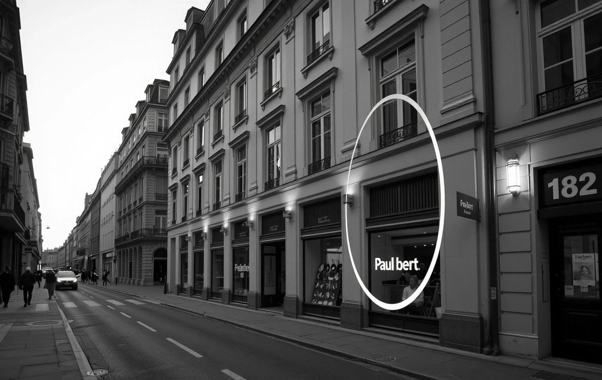 Façade du siège parisien